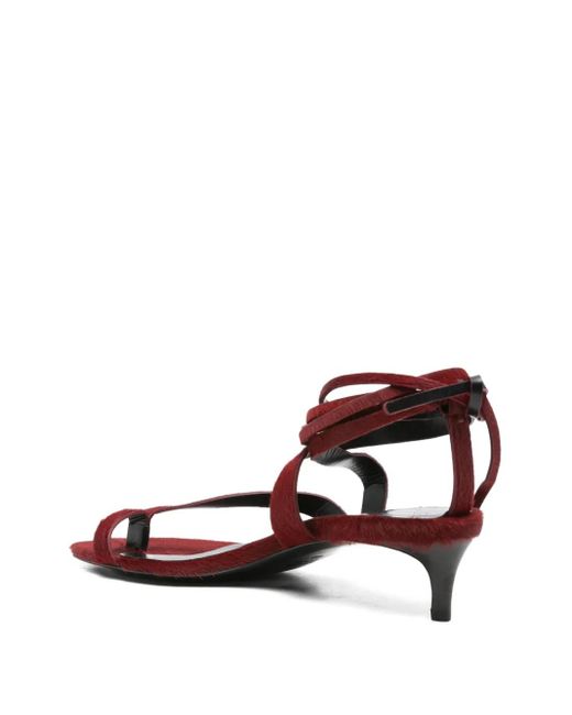 Khaite Brown 35Mm Aimee Heeled Sandals