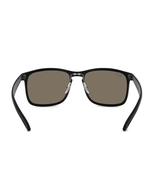 Ray-Ban Black Square Sunglasses for men