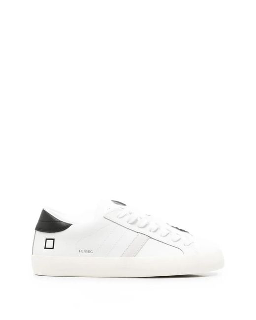 Date White Hill Leather Sneakers for men