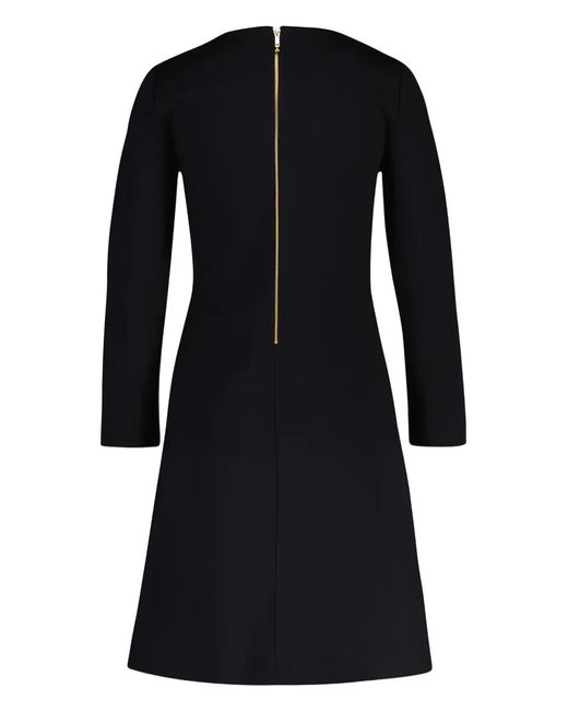 Gant Black Flare Midi Dress
