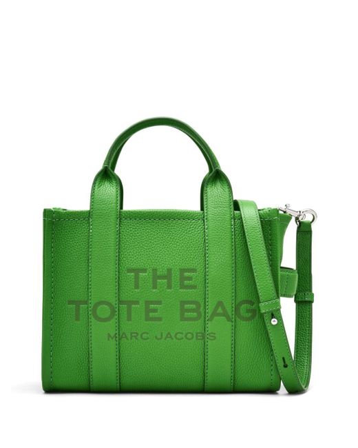Marc Jacobs Green The Small Leather Tote