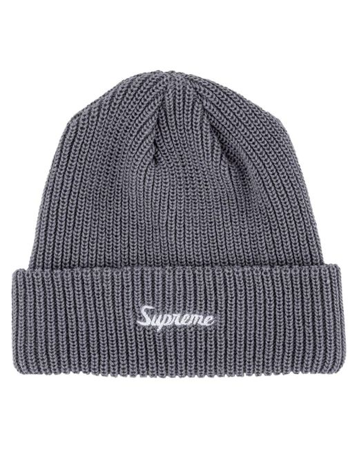 Supreme Cotton Loose Gauge Beanie in 
