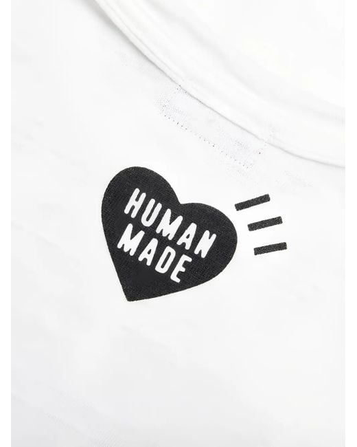 Human Made T-Shirt mit grafischem Print in White für Herren