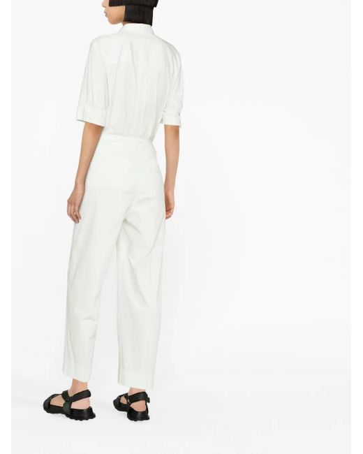 Peserico センタープレス パンツ White