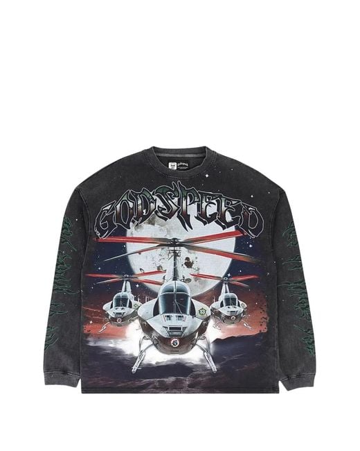 Godspeed Black Long-Sleeve Graphic Sweatshirt for men