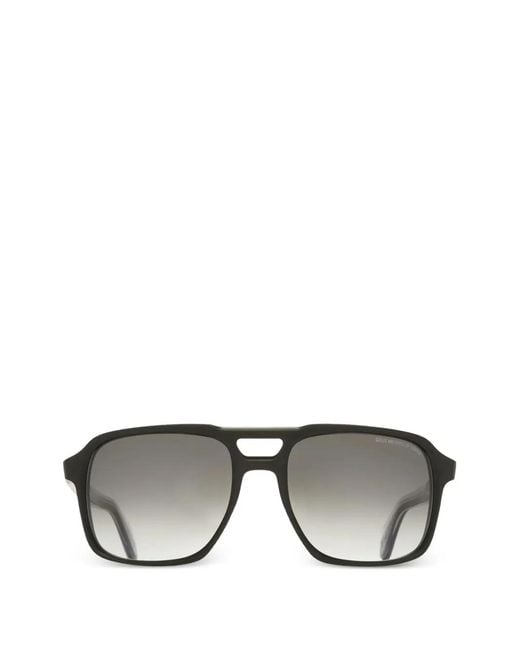 Cutler & Gross Black 1394 Pilot-Frame Glasses for men