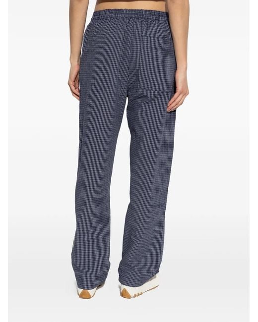 Rethinkit Studios Blue Checked Trousers