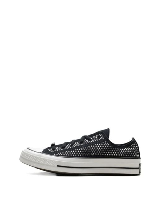 X Swarovski Sneakers Chuck 70 /Vintage/Egret" di Converse in Black da Uomo