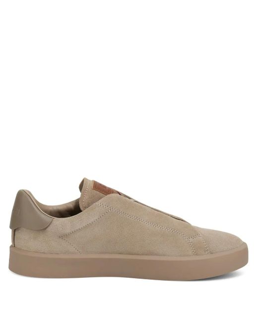 Boggi Brown Suede Sneakers for men
