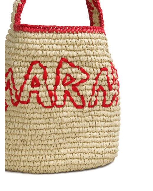 Marni White Nassa Small Shoulder Bag