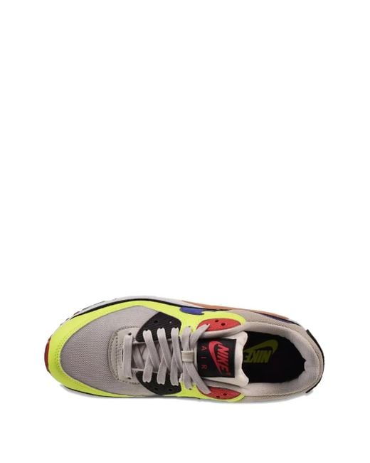 Nike Gray Air Max 90 "Volt/Light Bone/Light Ultramarine/ Sneakers