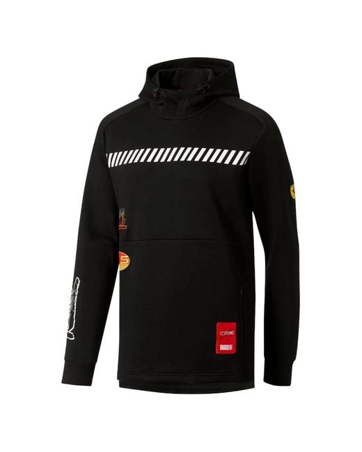PUMA Black X Scuderia Ferrari Street Hoodie for men