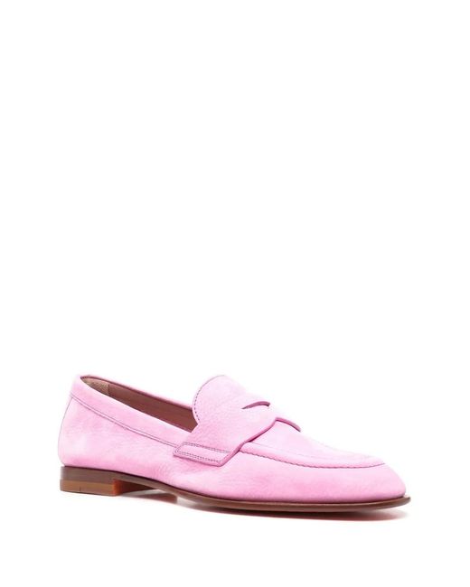 Santoni Pink Loafer