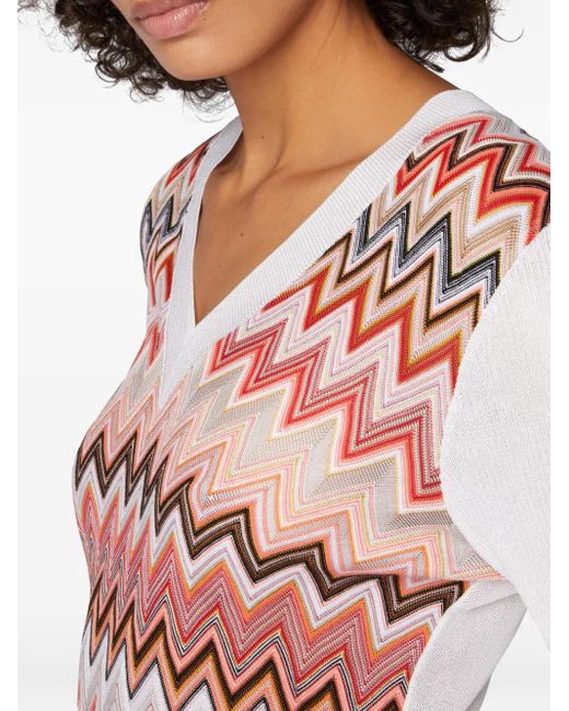 Missoni ジグザグ セーター Pink