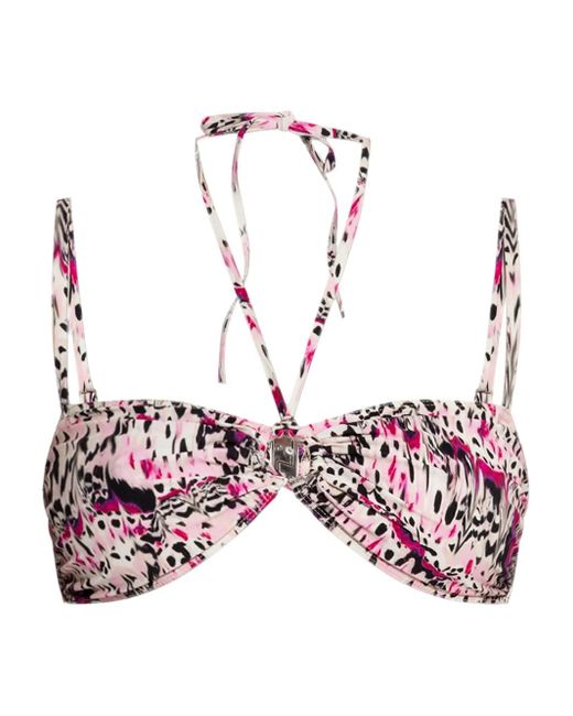 Isabel Marant Bandeau Bikinitop in het Red