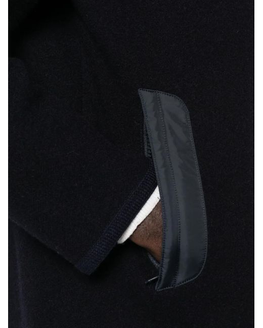 Chaqueta De Lana Con Capucha Aspesi de hombre de color Black