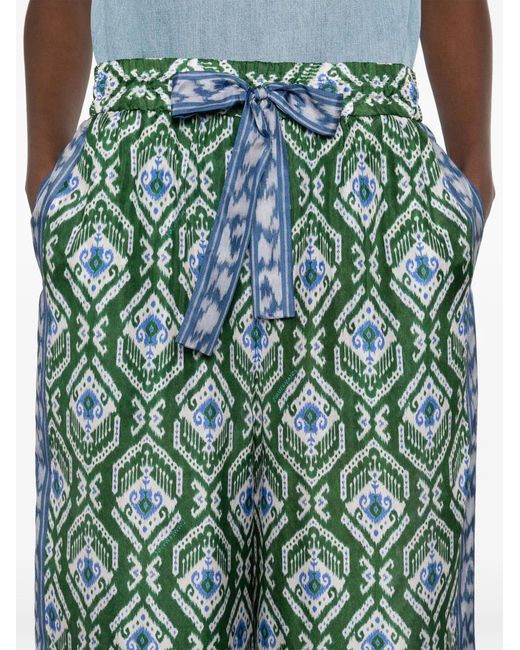 Zimmermann Green Wylie Trousers