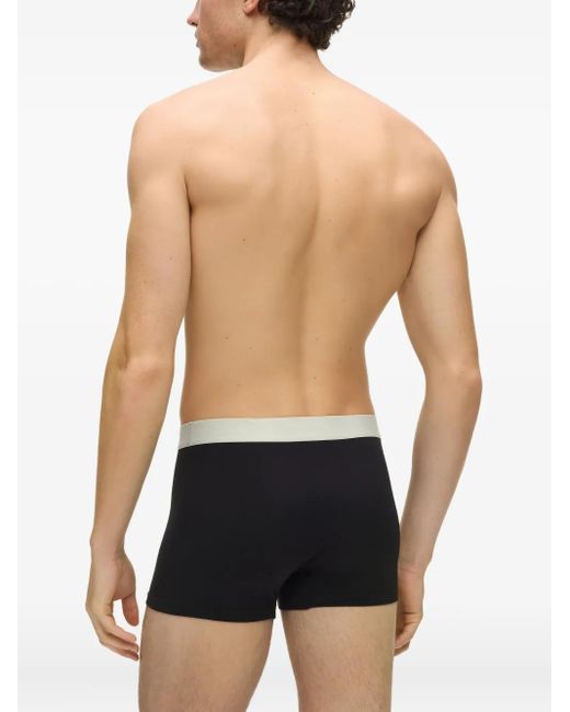 Karl Lagerfeld Black Logo Boxers (Set Of Six) for men