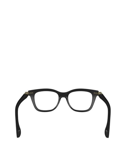 Ferragamo Black Square-Frame Glasses