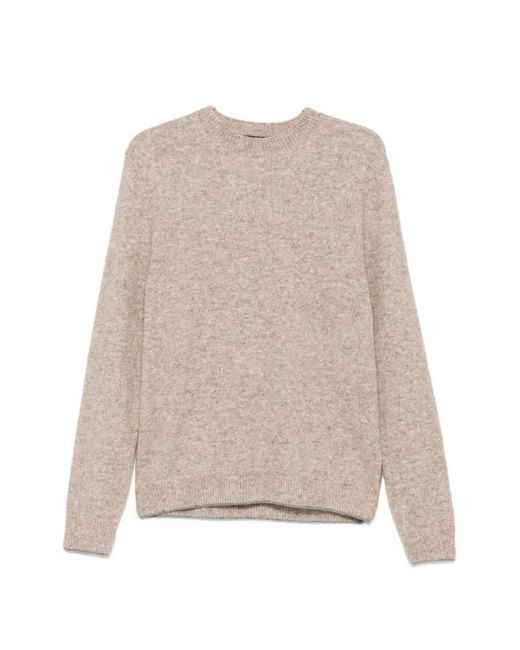 Dondup Natural Logo-Plaque Crew-Neck Sweater for men