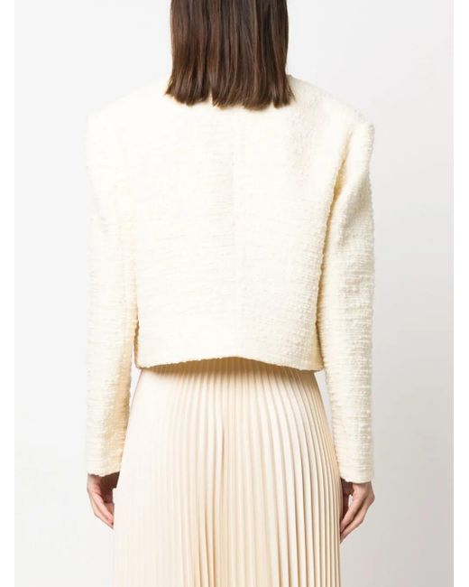 Zimmermann Natural Luminosity Cropped Blazer