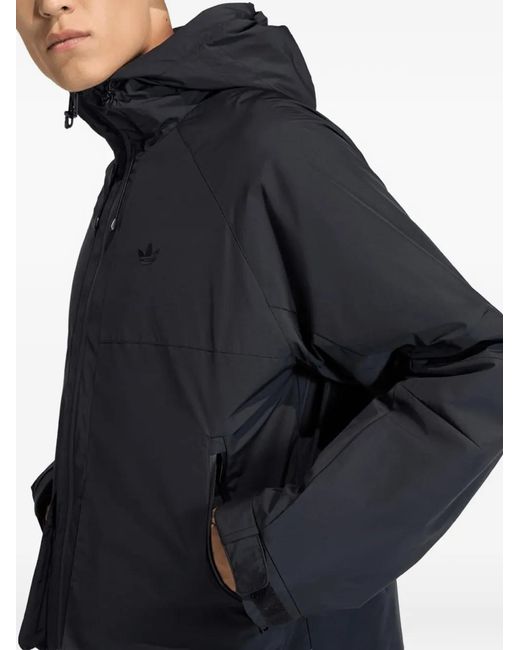 Adidas Blue Premium Essentials Utility Jacket for men