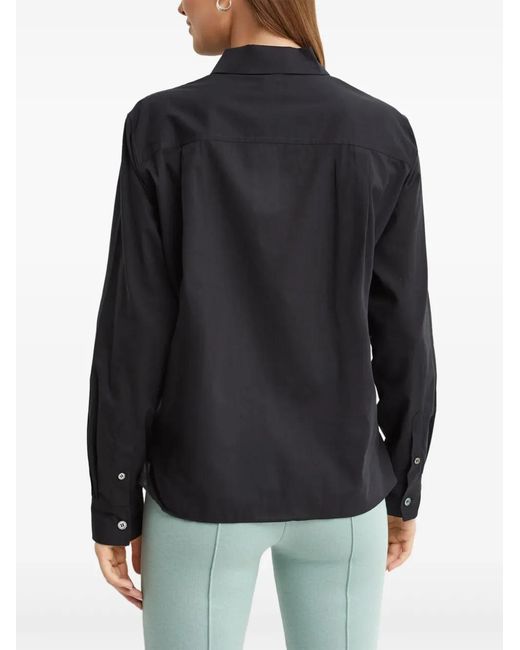 High Sport Black Bowler Button-Front Shirt