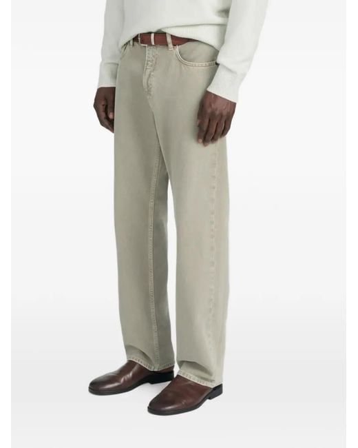 FRAME White Relaxed-Fit Jeans for men