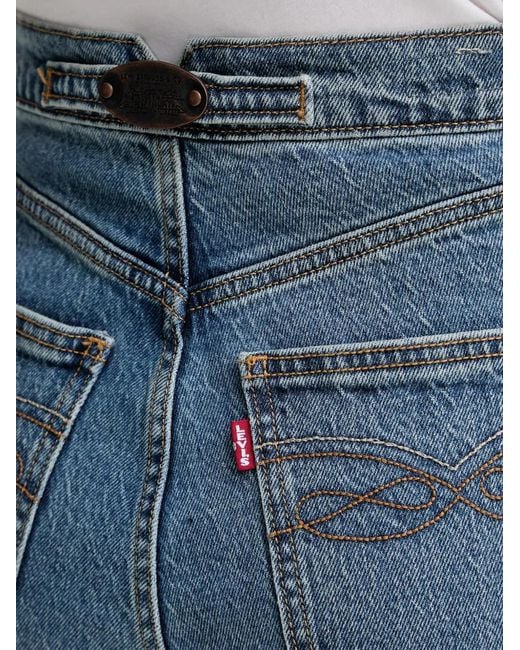 Levi's Blue Button Jeans