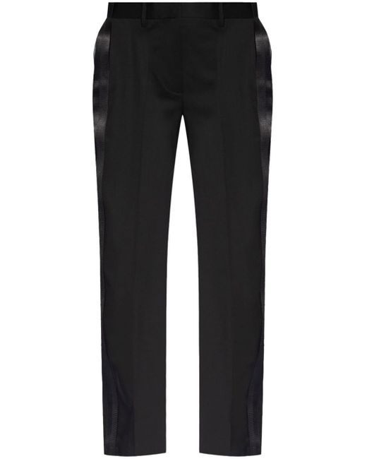 Helmut Lang Black Seatbelt Tailored Trousers