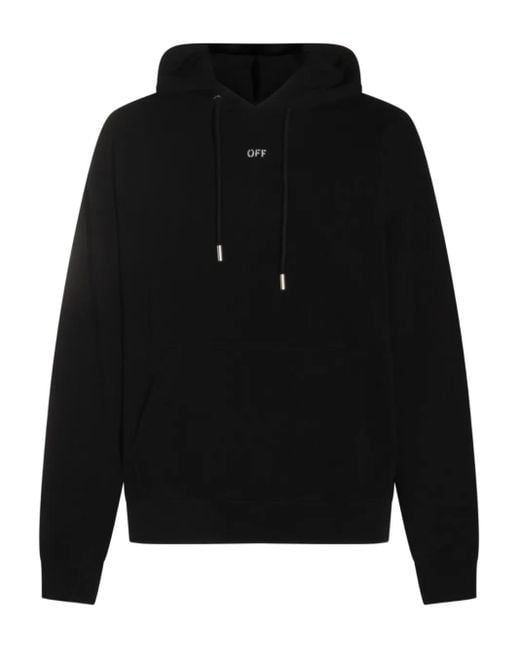 Off-White c/o Virgil Abloh Men's Black X Virgil Abloh Cotton Hoodie