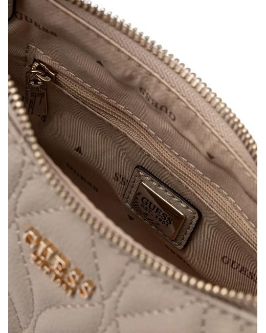 Guess Gray Maxine Tote Bag