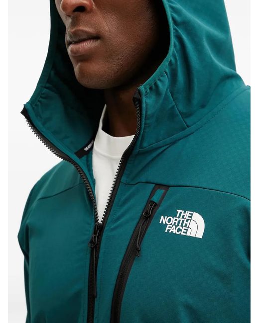 The North Face Green Logo-Print Performance Jacket for men