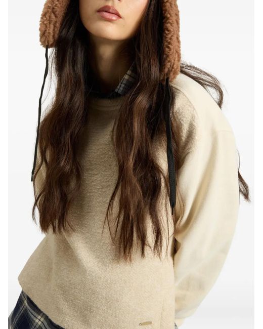 Woolrich Natural Fleece Sweatshirt