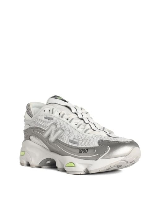 New Balance White 1000 Sneakers