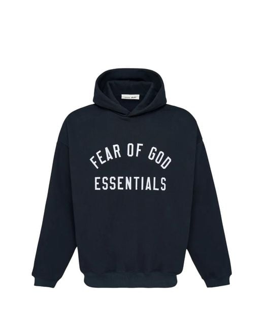 Fear Of God Blue 90's Essentials Hoodie for men