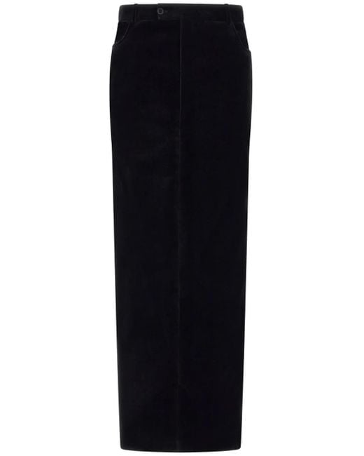 Saint Laurent Black Virgin-Wool Trousers