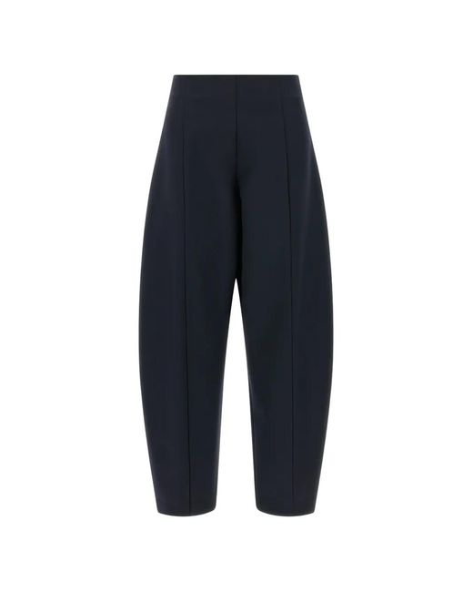 Nude Blue Tapered-Leg Trousers