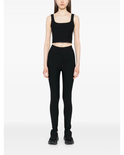 The Upside Black Saloon 25In Midi Leggings