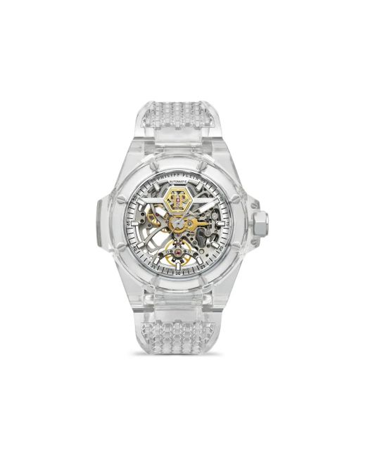 Philipp Plein White King Phantom Ice 46Mm Watch for men