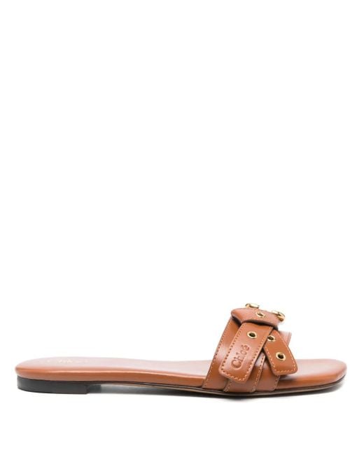 Chloé Brown Sandalen