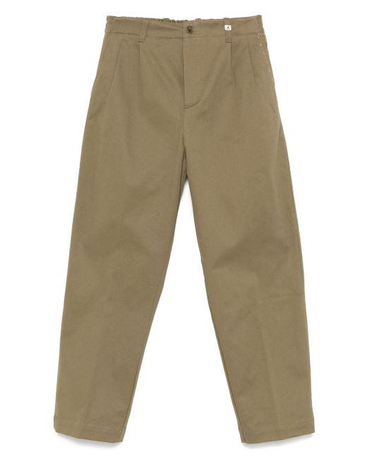 Myths Hose mit Falten in Natural für Herren
