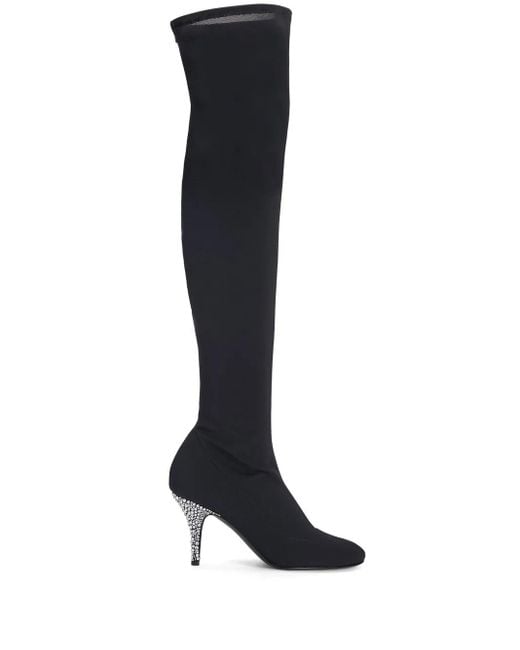 Giuseppe Zanotti Black Calixtee Cuissarde Over-The-Knee Boots