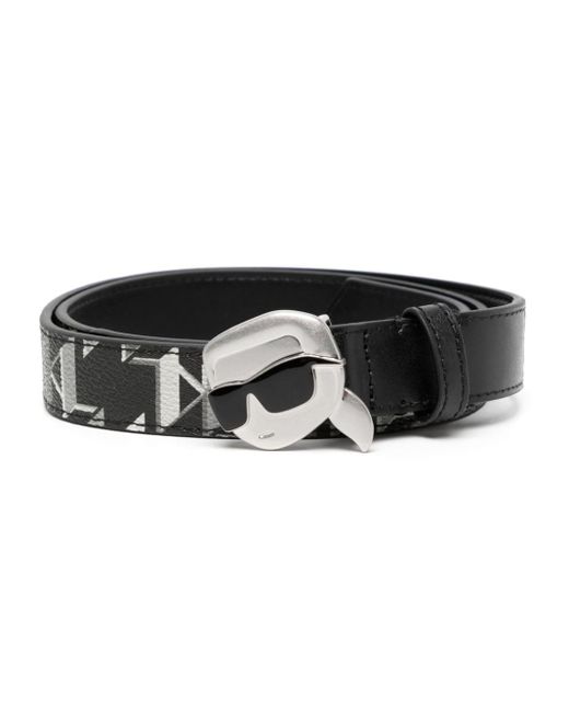 Cinturón Kikonik 20 de Karl Lagerfeld de color Negro | Lyst