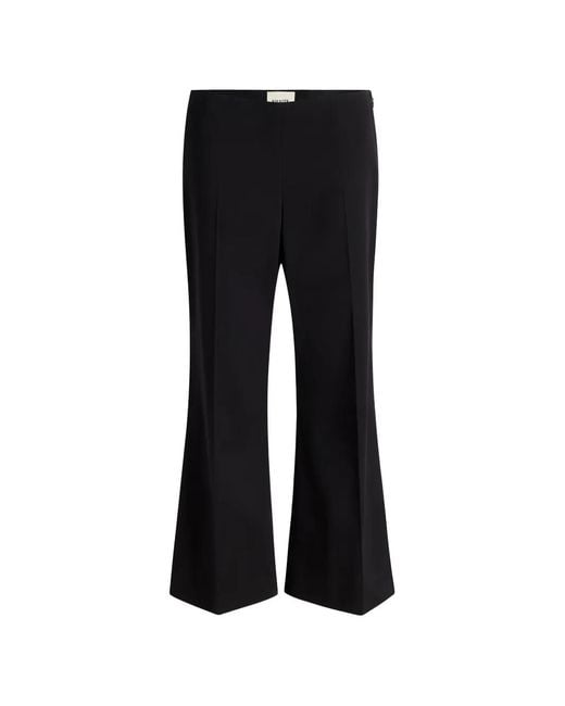 Khaite Black Walter Pants