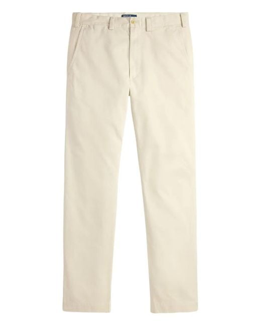 Polo Ralph Lauren Natural Salinger Buttoned Chino Trousers for men
