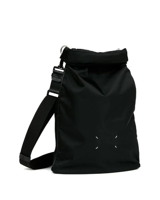 Maison Margiela Black High-Tech Roll-Up Backpack