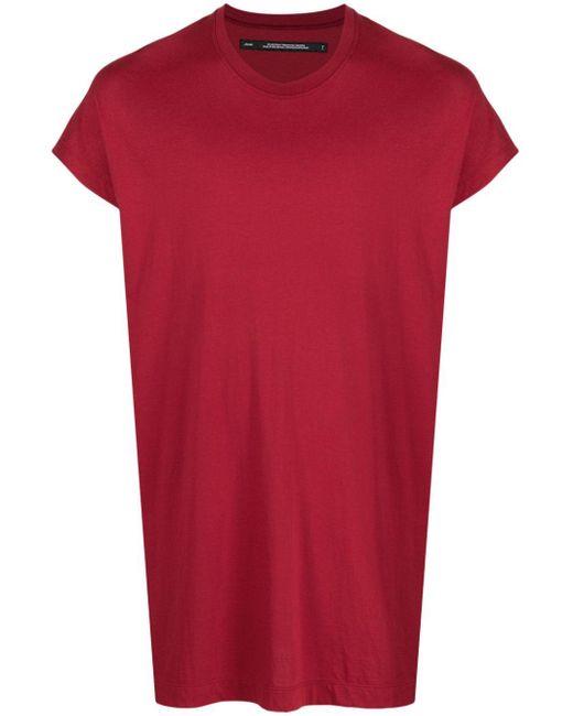 Julius Red Cotton Jersey T-shirt for men