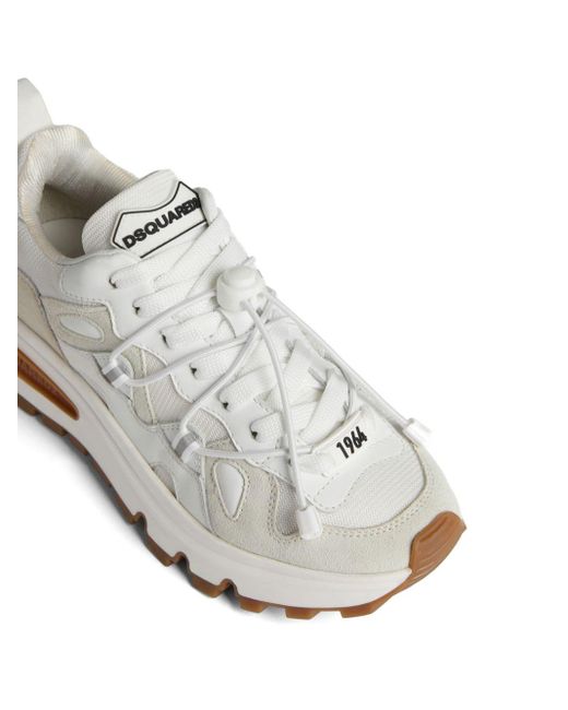 DSquared² White Run Ds2 Low-top Sneakers