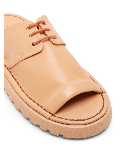 Marsèll Pink Girella Leather Sandals